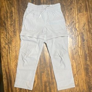 New Kids XS Eddie Bauer Hiking Zip Off Pants